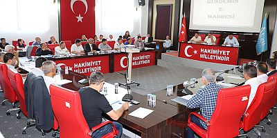 Aksu Belediyesi Mayıs ayı Meclis toplantısı