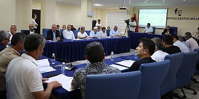 Kaş Belediyesi mayıs ayı meclis toplantısı yapıldı