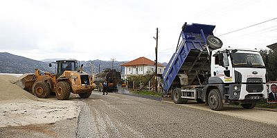 Büyükşehir Belediyesi’nden Karataş Mahallesi’ne asfalt